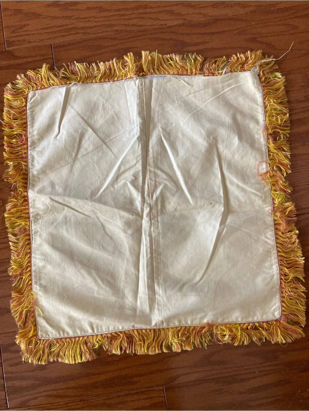 Vintage‎ 1950’s Satin Souvenir Pillow Case Alaska